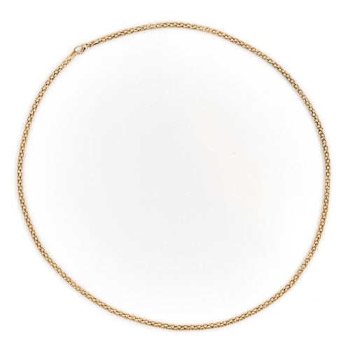 Collier Collier Maille pop-corn Or jaune 58 Facettes 1667893CN