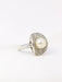 Ring Vintage ring set with an akoya pearl and diamonds 58 Facettes J32