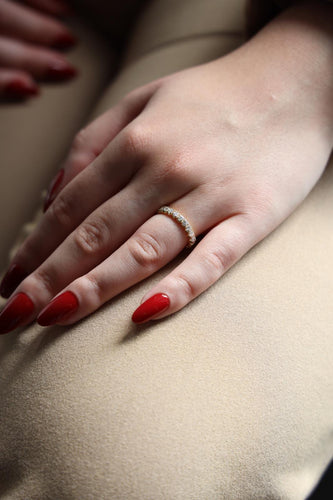 Bague 47 bague Alliance américaine Or jaune Diamant 58 Facettes 2537615CN