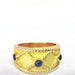 Bague Bague en or jaune et saphirs 58 Facettes 5624