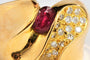 Bague 47 Bague Or jaune Rubis 58 Facettes 00375CN