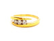 Bague 55 Bague Or jaune Diamant 58 Facettes 06318CD