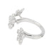 Ring 47 Van Cleef & Arpels ring, “Socrates”, white gold and diamonds. 58 Facettes 31354