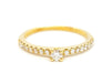 Bague 53 Bague Solitaire Or jaune Diamant 58 Facettes 578723RV