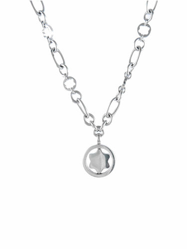 Collier Argent COLLIER MONT BLANC ARGENT 58 Facettes BO/22005