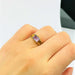 Ring 54 Ring in Yellow Gold, Amethyst & Citrine 58 Facettes 20400000514