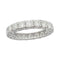 Bague 52 Alliance or blanc diamants. 58 Facettes 31944