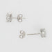 Boucles d'oreilles Boucles d'oreilles puces diamants or blanc 58 Facettes 21-517