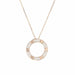 Necklace Cartier Love Diamond Necklace Rose gold 58 Facettes 21-859
