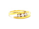 Bague 55 Bague Or jaune Diamant 58 Facettes 06318CD
