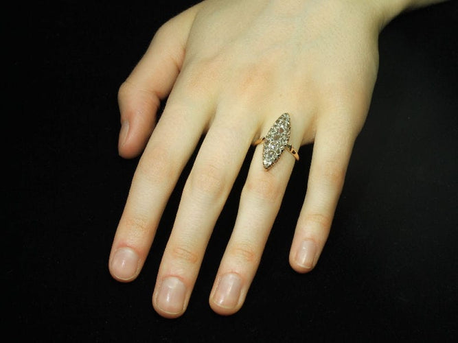 Bague 58 Bague diamant marquise 58 Facettes 14339-0016