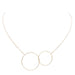 Collier Ginette NY Collier cercle Fusion Necklace Or jaune 58 Facettes 2322869CN