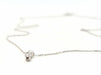 Collier Collier Chaîne + pendentif Or blanc Diamant 58 Facettes 579128RV