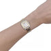 Watch Cartier watch, "Panthère", steel, three rows of gold. 58 Facettes 32638