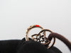 LOUIS VUITTON heart flower monogram bracelet bracelet in 18k rose gold on cord 58 Facettes 249782