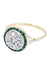 Ring ART-DECO EMERALD AND DIAMOND RING 58 Facettes 057041