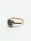 Bague 49.5 Bague Or Argent Diamants Et Perles 58 Facettes 3087/1