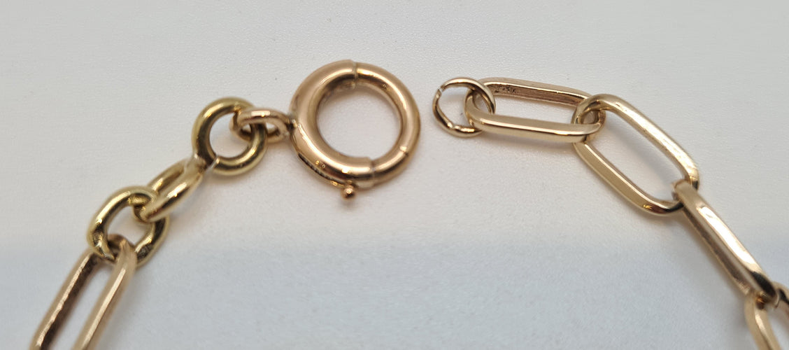 Bracelet Bracelet en Or jaune 14 carats 58 Facettes