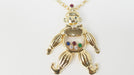 Chopard Pendant - Vintage Happy Clown Diamonds Yellow Gold Pendant Necklace 58 Facettes 32460