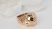 Bague Bague boule en or jaune et diamants 58 Facettes 31355
