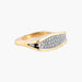 Bague 54 Bague Pavage Diamants 58 Facettes