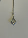 Diamond pendant necklace and chain Art Deco period 58 Facettes