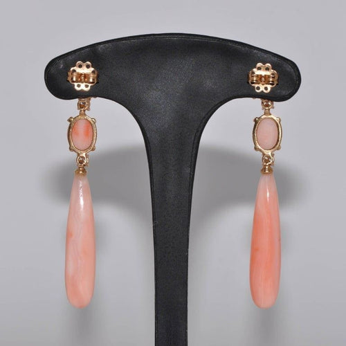 Boucles d'oreilles Boucles d'oreilles Corail Diamants 58 Facettes 380123