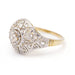 Ring 59 Belle Époque Ring 1920s Yellow Gold Platinum Diamonds 58 Facettes D359894JC