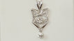 Collier Collier Art Déco en or platine et diamants 58 Facettes