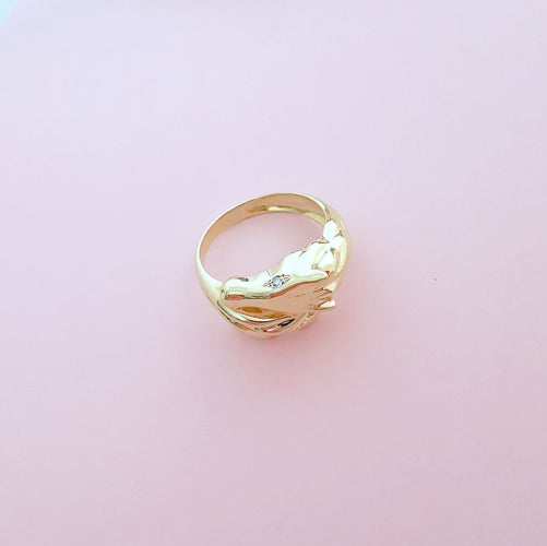 Bague Bague tête de Cheval Diamants 58 Facettes AA 1596