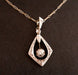Art Deco Diamonds Platinum White Gold Pendant Necklace 58 Facettes