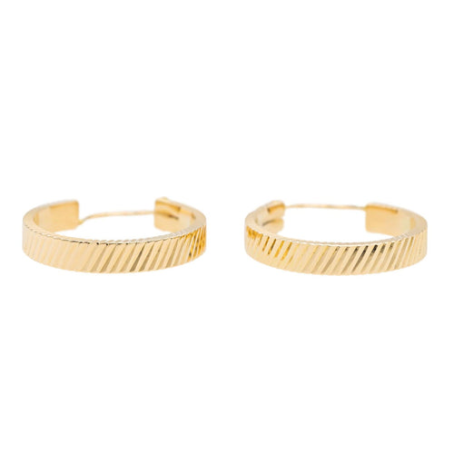 Boucles d'oreilles Boucles d'oreilles Créoles Or jaune 58 Facettes 2597597CN