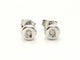 Boucles d'oreilles Boucles d'oreilles Or blanc Diamant 58 Facettes 579222RV