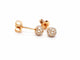 Boucles d'oreilles Boucles d'oreilles Or rose Diamant 58 Facettes 578645RV