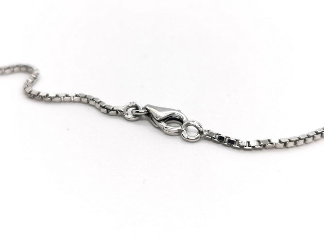 Collier Collier Or blanc 58 Facettes 1089413CN