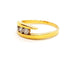 Bague 55 Bague Or jaune Diamant 58 Facettes 06318CD
