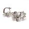 Boucles d'oreilles Boucles d'oreilles vintage diamants & or blanc 58 Facettes