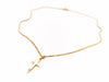 Collier Collier Croix Or jaune 58 Facettes 1636997CN