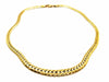 Collier Collier Maille anglaise Or jaune 58 Facettes 1763142CN