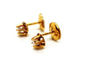 Earrings Stud earrings Yellow gold Diamond 58 Facettes 1468110CN