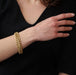 Bracelet Retro bracelet in yellow gold 58 Facettes 21-622