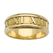 Ring Tiffany & Co. ring, "Atlas", yellow gold. 58 Facettes