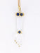 Pendentif Pendentif vintage Main de Figa or cristal de roche et lapis-lazuli 58 Facettes 814