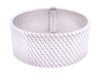 HERMES bracelet bracelet mirror mesh cuff 19 silver 925 58 Facettes 257681