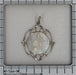 Art Deco diamond medal pendant Mary and the child Jesus 58 Facettes 23191-0419