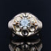Ring 55 Vintage rose gold diamond ring 58 Facettes 21-354