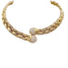 Necklace Vintage yellow gold and diamond necklace. 58 Facettes 32327