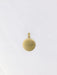 Pendentif AUGIS - Médaille Amour "L'essentielle" grand modèle Or jaune Rubis 58 Facettes J251
