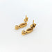 Earrings Yellow gold and diamond earrings 58 Facettes 27266