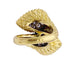 Ring 53 Vintage Boucheron ring “Serpent Bohème” yellow gold, platinum, diamonds. 58 Facettes 33569